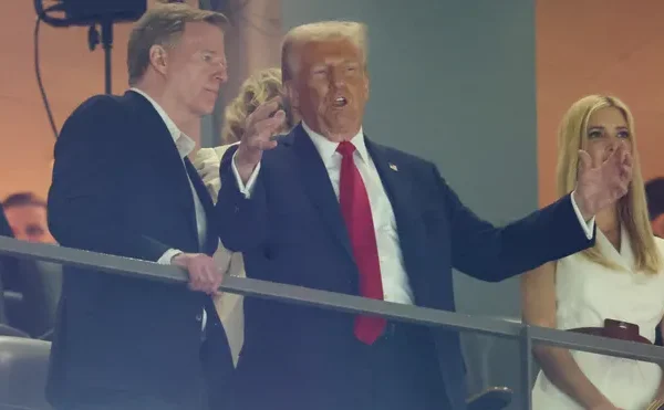 trump at super bowl