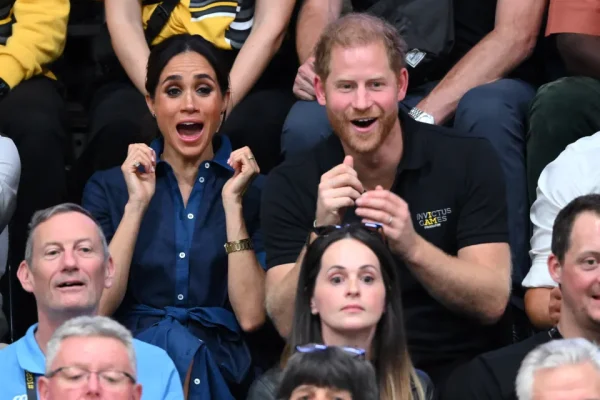 prince harry and meghan at super bowl
