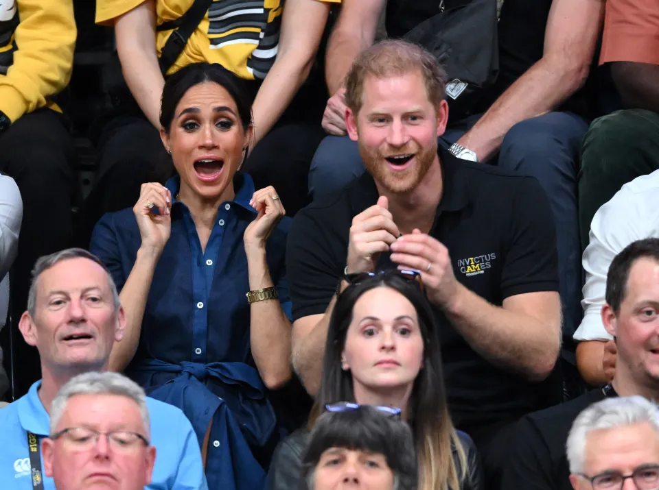 prince harry and meghan at super bowl